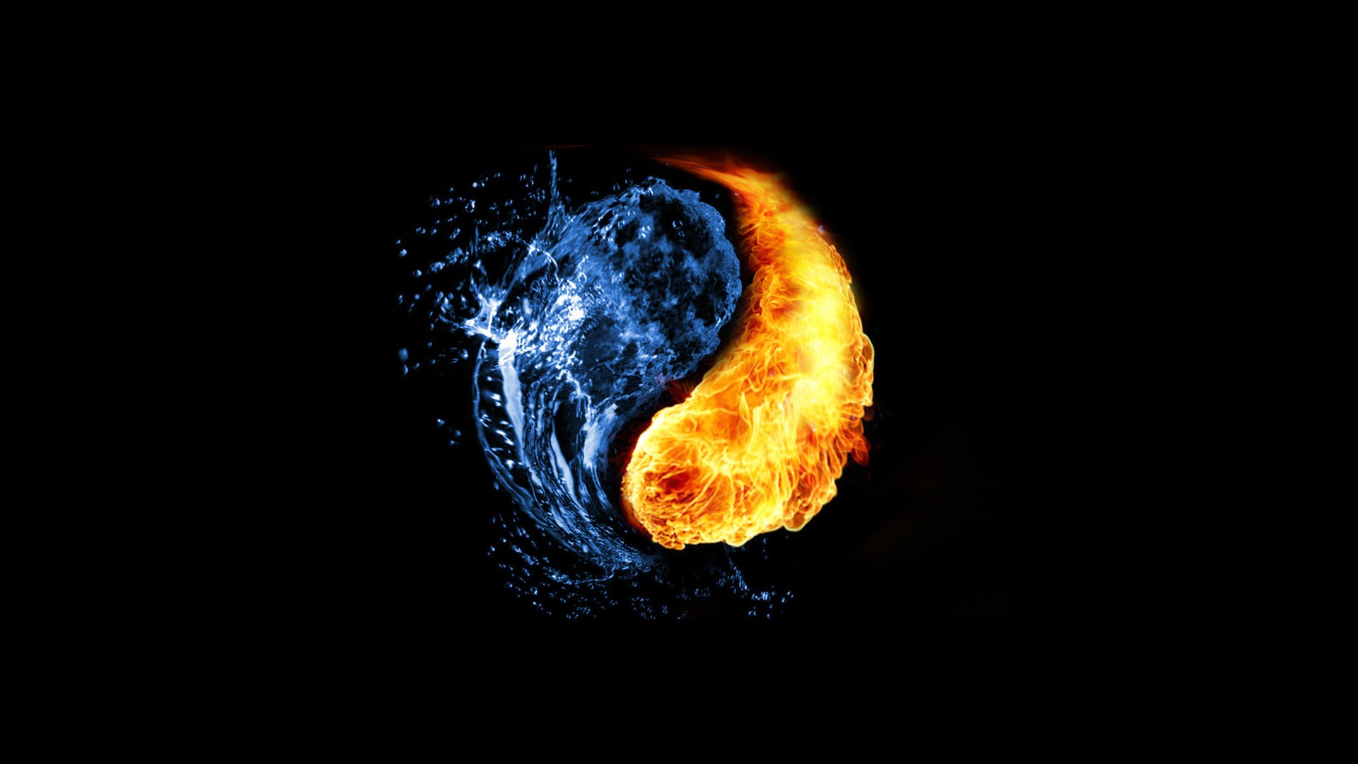 water-fire-abstract-black-background